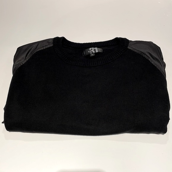 (2/$40) Le 31 Men’s Black Long Sleeve Sweater XL - Picture 2 of 9